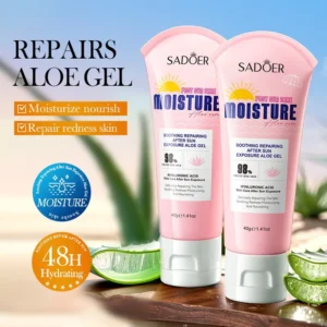 After Sun Aloe Gel Soothing & Hydrating Moisturizer - SADOER