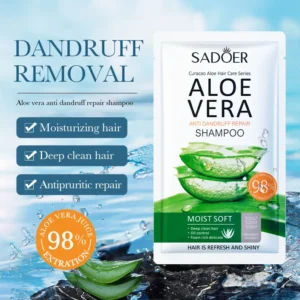 Aloe Shampoo Sheets for Portable Smooth Hair Cleansing - SADOER