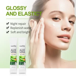 SADOER Aloe Overnight Sleeping Mask for No-Rinse Hydration