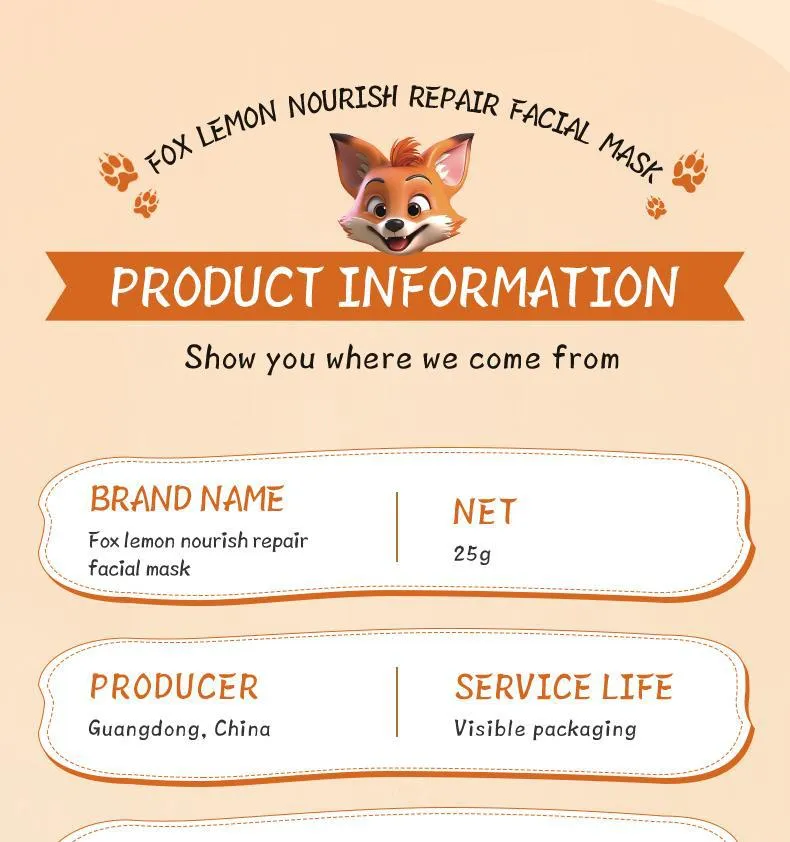 SADOER Animal Series Mask 25g - Nourishing & Hydrating Face Mask 37 animal series mask SPU792200607092 9376