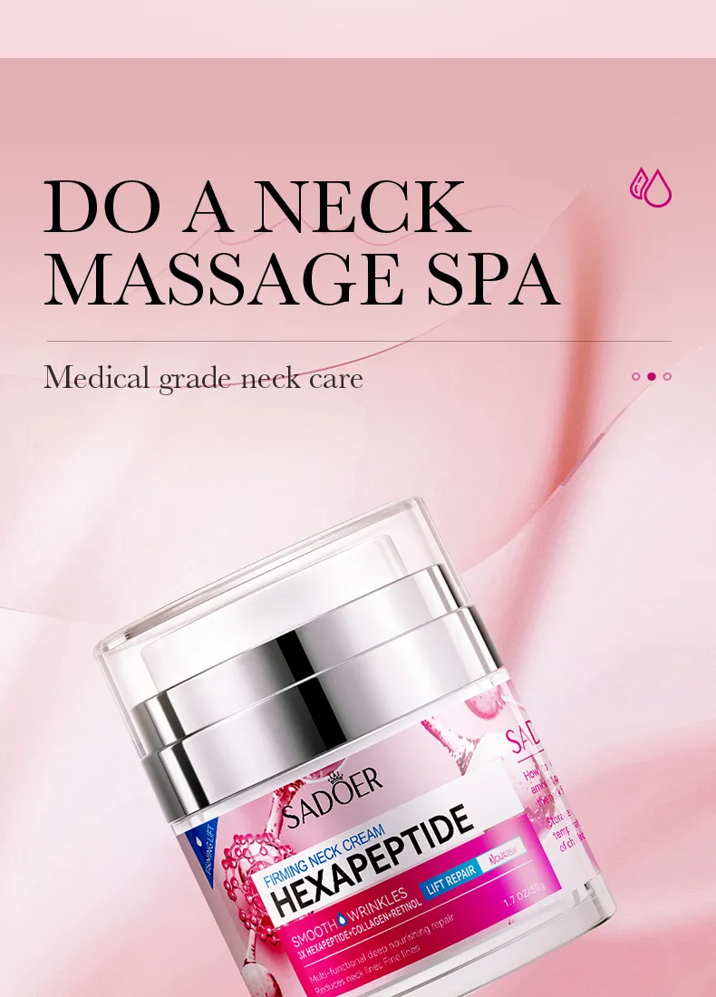 Argireline Neck Cream for Firming and Hydrating Skin - SADOER 4 argireline neck cream SPU768939866708 7954