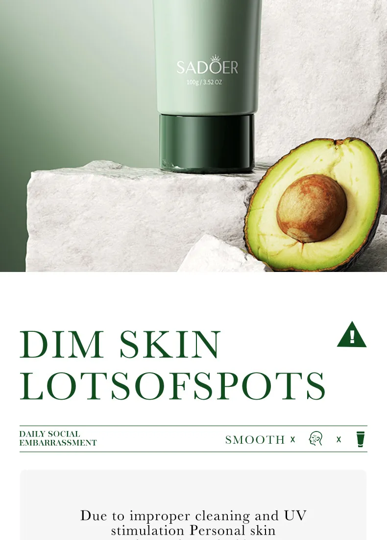 SADOER Avocado Beauty Set 6-Piece Cleansing & Moisturizing Skincare Kit 3 avocado beauty set SPU702872222494 3182