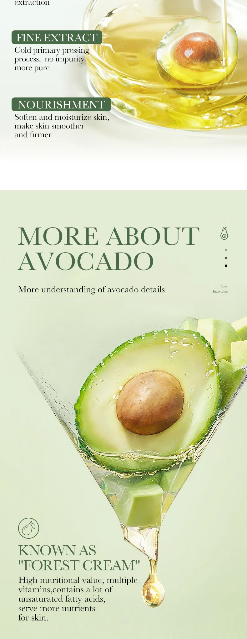 SADOER Avocado Beauty Set 6-Piece Cleansing & Moisturizing Skincare Kit 63 avocado beauty set SPU702872222494 3242