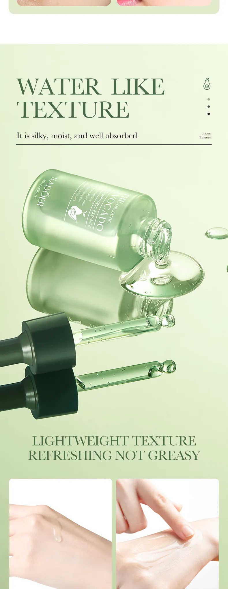 SADOER Avocado Beauty Set 6-Piece Cleansing & Moisturizing Skincare Kit 65 avocado beauty set SPU702872222494 3244