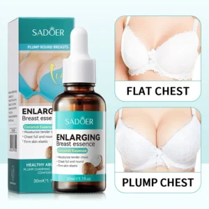 SADOER Bust Enhancing Serum with Coconut for Nourishing Massage