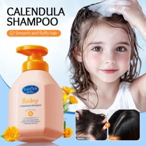 Calendula Smoothing Shampoo for Voluminous and Clean Hair - SADOER