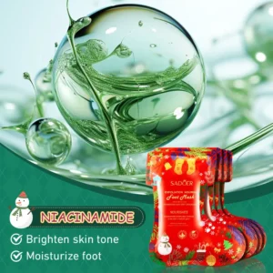 Niacinamide Foot Mask Exfoliating Care Christmas Edition - SADOER