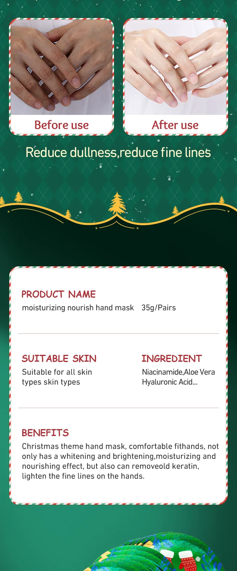 christmas niacinamide hand SPU811334450157 11117
