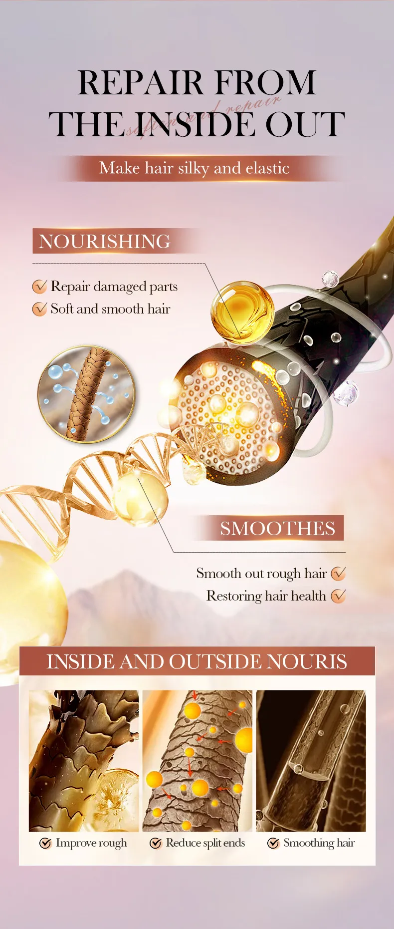 Cocoa Oil Hair Conditioner for Repairing and Nourishing Hair - SADOER 4 cocoa hair conditioner SPU825157707457 12981