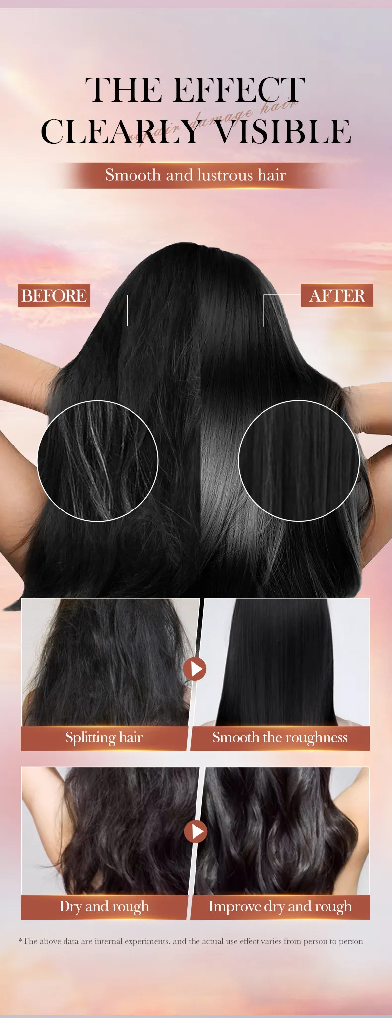 Cocoa Oil Hair Conditioner for Repairing and Nourishing Hair - SADOER 8 cocoa hair conditioner SPU825157707457 12985