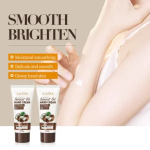 Coconut Hand Cream for Moisturizing and Cracked Skin Prevention - SADOER