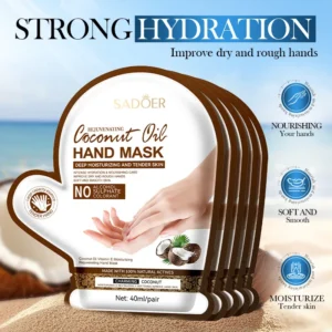 Hand Mask with Coconut and Vitamin E for Softening by SADOER