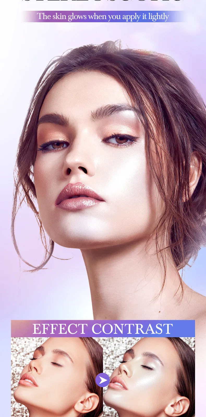 SADOER Color Highlighter Gel for Radiant Face Glow and Makeup 3 color highlighter gel SPU862322097402 15700