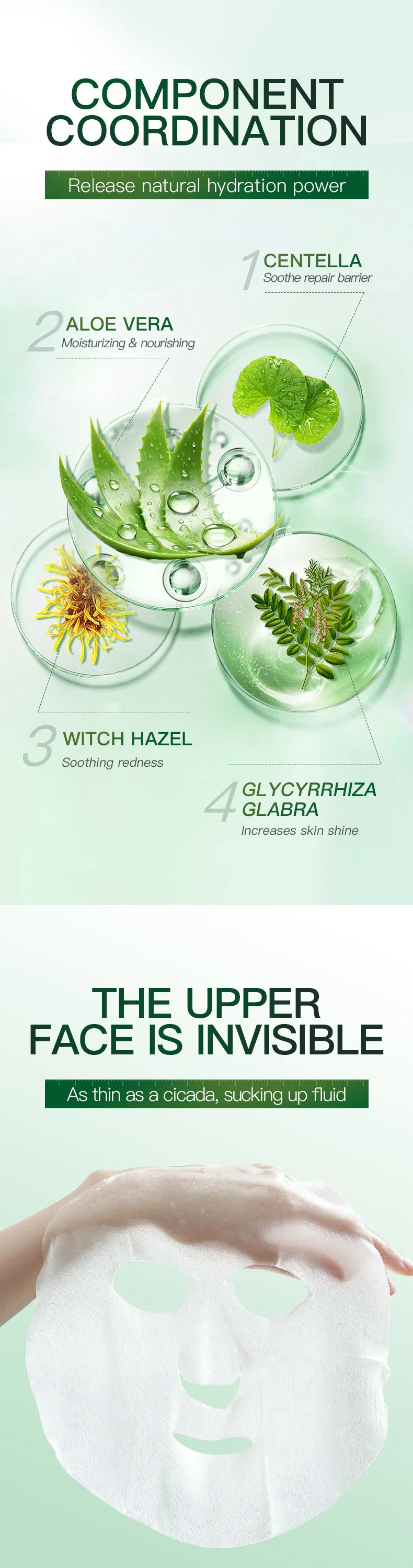 Cucumber Hydrating Renewal Mask for Glowing Skin - SADOER 7 cucumber renewal mask SPU860345833293 15579
