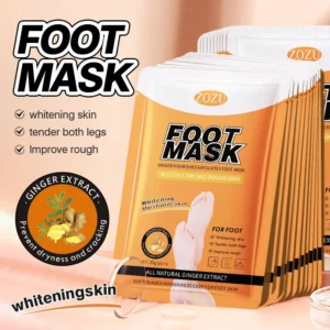 SADOER Ginger Foot Mask (35g) for Moisturizing & Smoothing