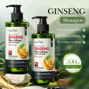 Ginseng He Shou Wu Hair Loss Shampoo for Strengthening 500ml SADOER