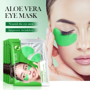 24K Gold Aloe Eye Mask Soothing and Moisturizing FAYANKOU SADOER