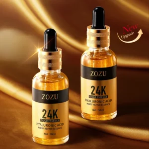 24K Gold Hyaluronic Acid Serum for Hydrating & Smoothing Skin - SADOER