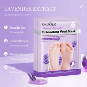 Moisturizing Hand and Foot Mask Sheets with Plant Fruit Extracts - SADOER