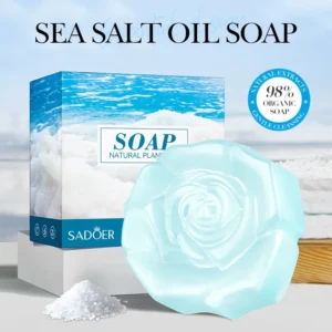 SADOER Essential Oil Handmade Soap with Plant Fruits for Body Cleansing