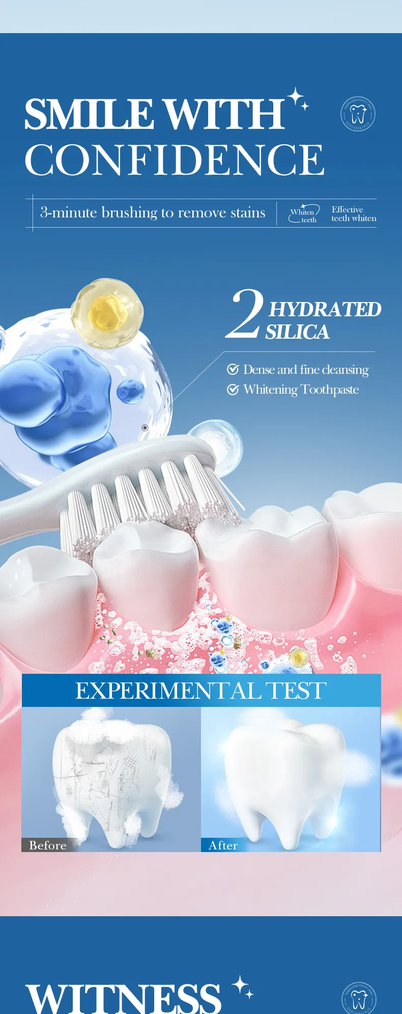 Hydroxyapatite Toothpaste Stain Removal 100g SADOER 6 hydroxyapatite toothpaste SPU877471613067 16498