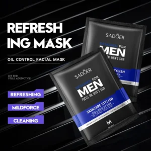 Men's Cooling Face Mask for Hydrating & Refreshing Skin - SADOER