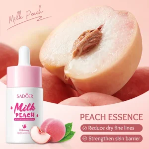 Milk Peach Serum Hydrating & Nourishing 30ml SADOER