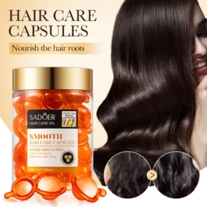 Nut Oil Hair Capsules Frizz Control Treatment - SADOER