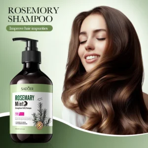 Peppermint Rosemary Volumizing & Strengthening Shampoo by SADOER