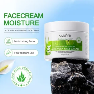 SADOER Plant Cream with Avocado Aloe and Carrot for Nourishing Skin
