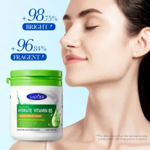 Vaseline Repair Cream with Vitamin C for Deep Moisturizing - SADOER