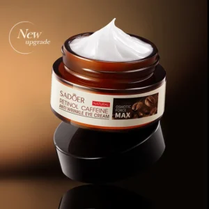 SADOER Retinol Caffeine Eye Cream for Dark Circles & Wrinkles