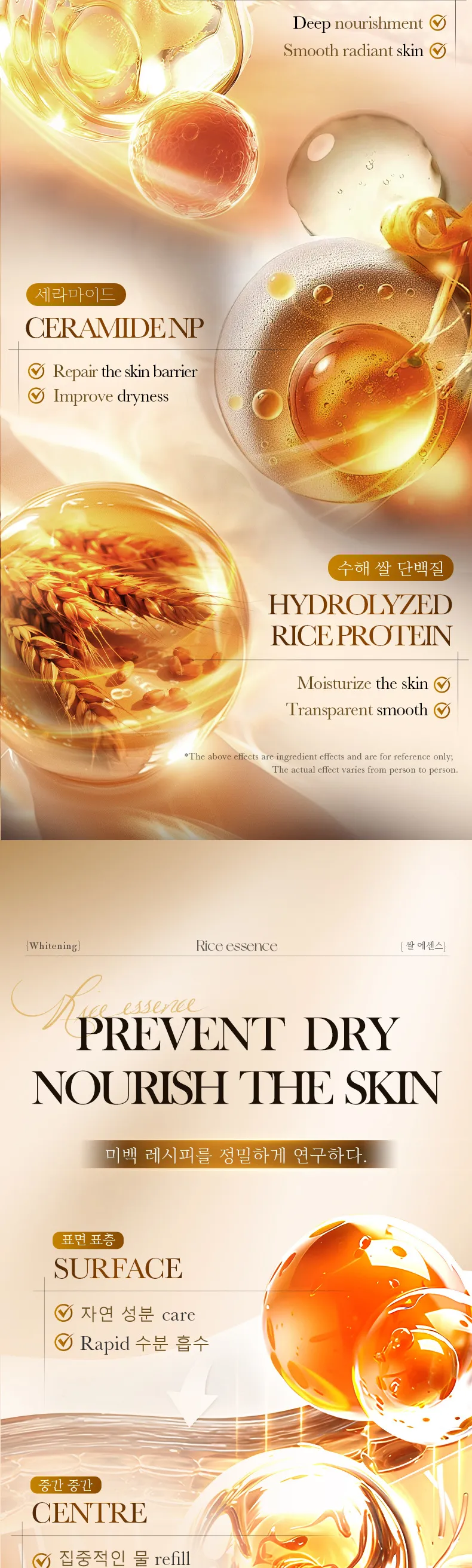 Rice Whitening Toner for Hydrating and Brightening 120ml SADOER 7 rice whitening toner SPU965259286782 21247