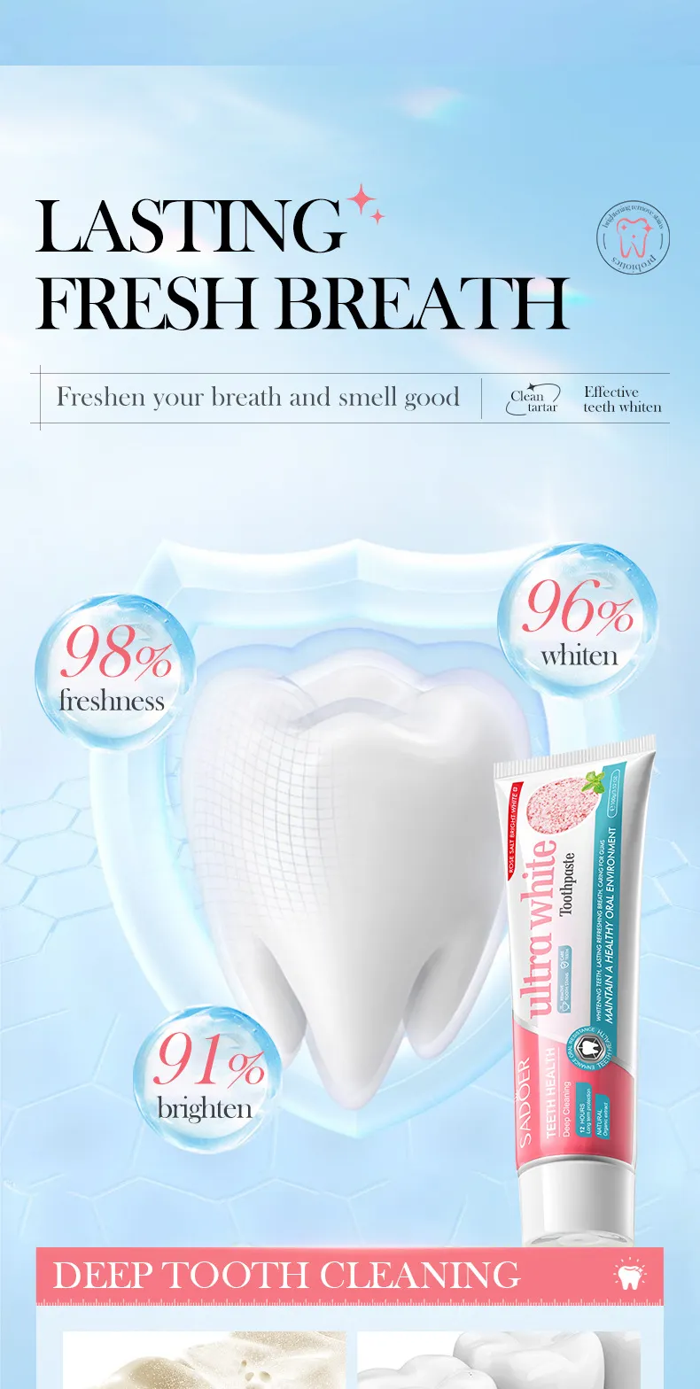 SADOER Rose Salt Whitening Toothpaste for Stain Removal & Gum Care 6 rose salt toothpaste SPU818898738847 12066