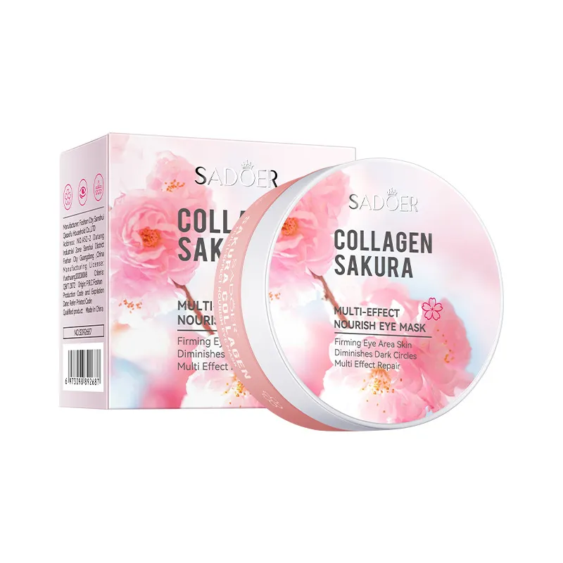 Honest SADOER Sakura Eye Mask Review: Does It Really Work? 1 SADOER Sakura Eye Mask Packaging and Jar
