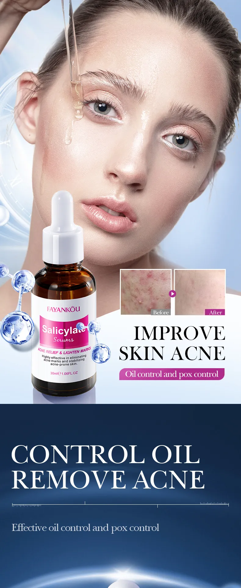 Salicylic Acid Centella Serum for Smoothing and Brightening 30ml SADOER 1 salicylic acid centella serum SPU798857510220 9799