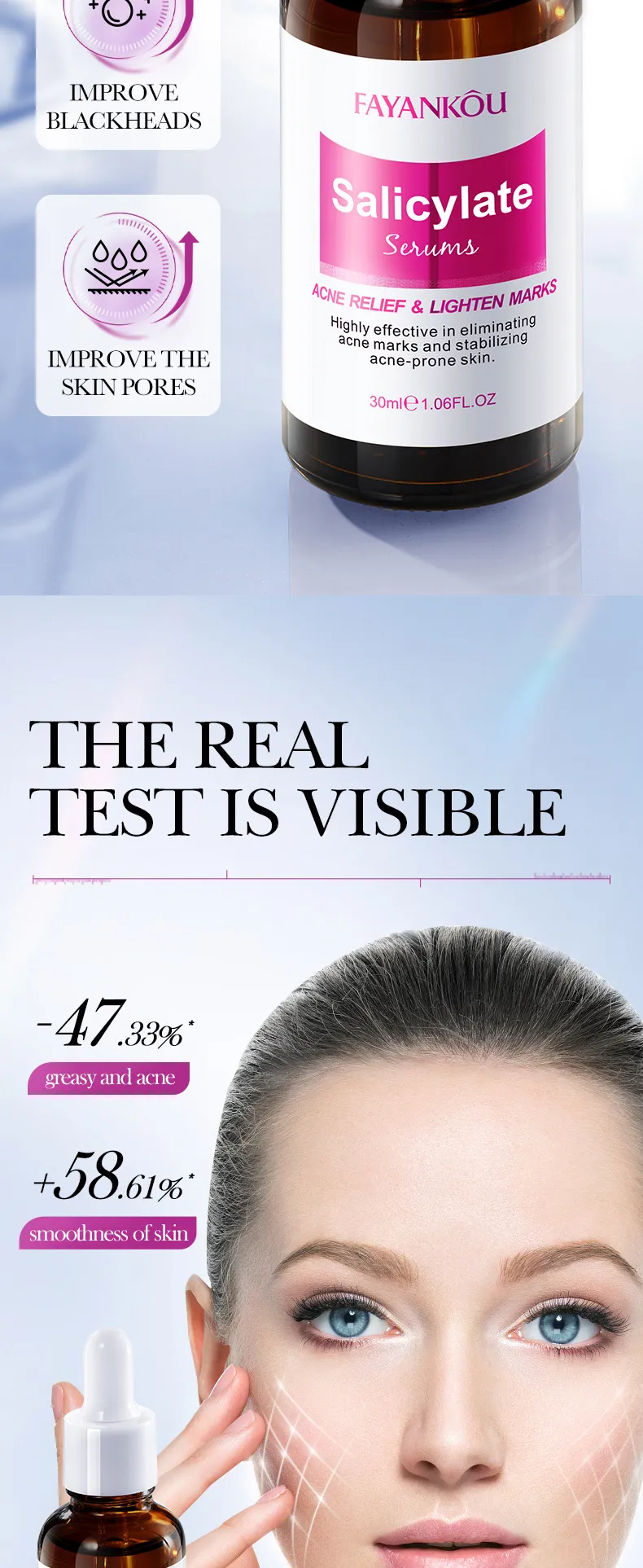 Salicylic Acid Centella Serum for Smoothing and Brightening 30ml SADOER 4 salicylic acid centella serum SPU798857510220 9802