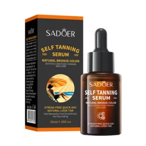 Tanning Serum for Moisturizing and Bronze Tan Development - SADOER