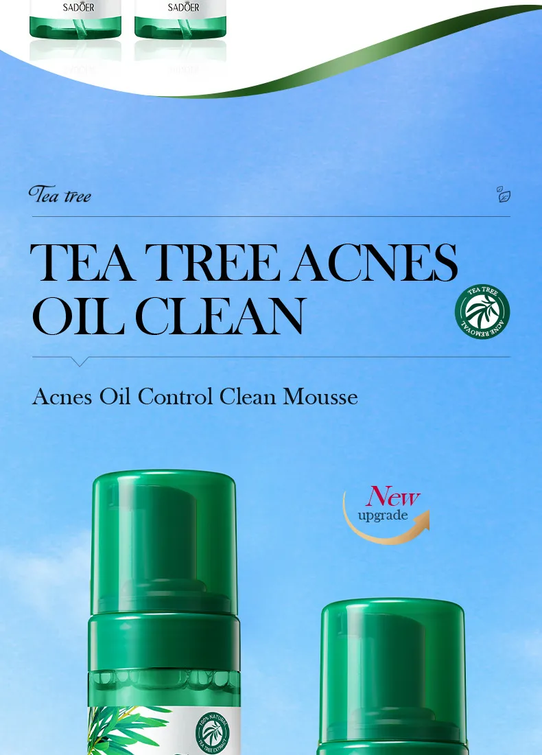 SADOER Tea Tree Skincare 5-Piece Cleansing and Hydrating Set 2 tea tree skincare set SPU717188548322 4527