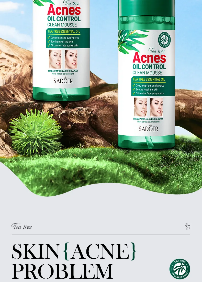 SADOER Tea Tree Skincare 5-Piece Cleansing and Hydrating Set 3 tea tree skincare set SPU717188548322 4528