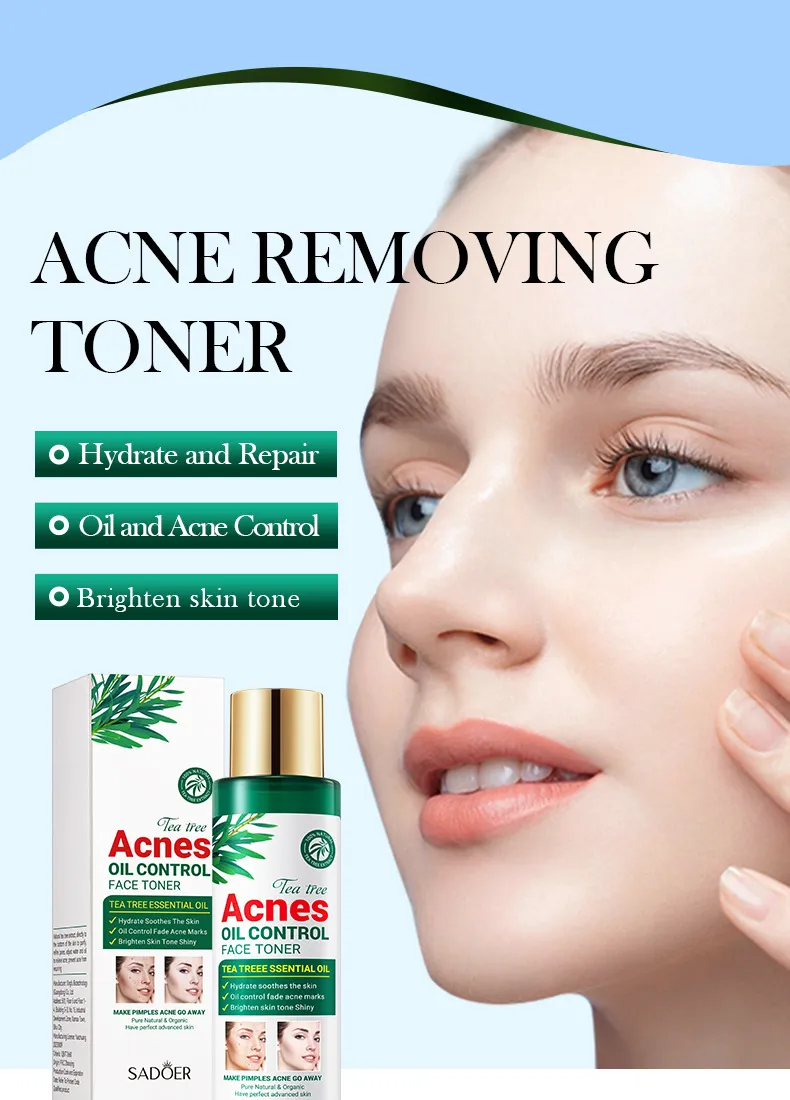 SADOER Tea Tree Skincare 5-Piece Cleansing and Hydrating Set 8 tea tree skincare set SPU717188548322 4533