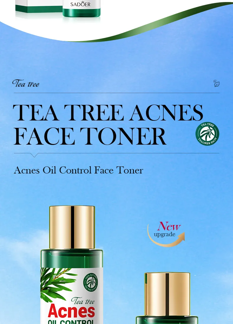 SADOER Tea Tree Skincare 5-Piece Cleansing and Hydrating Set 9 tea tree skincare set SPU717188548322 4534