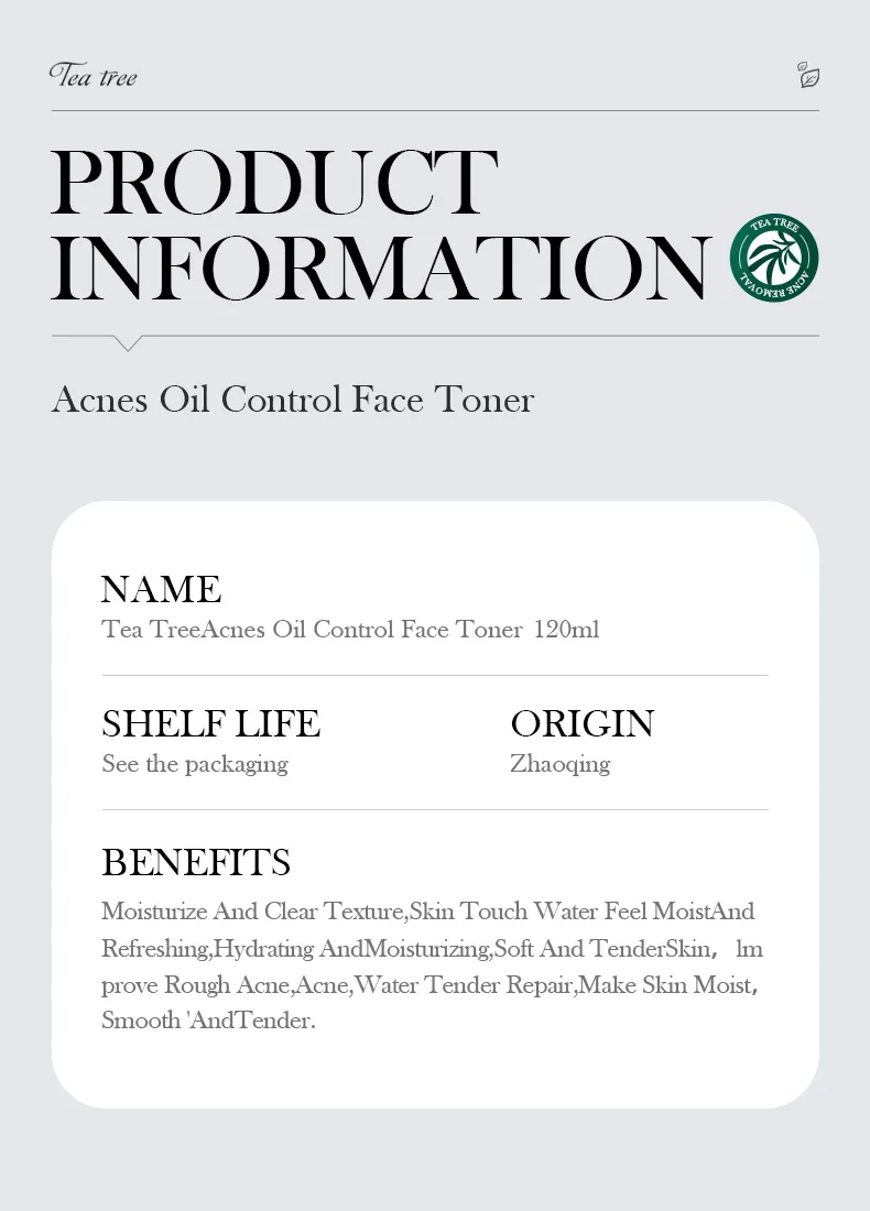 SADOER Tea Tree Skincare 5-Piece Cleansing and Hydrating Set 11 tea tree skincare set SPU717188548322 4536