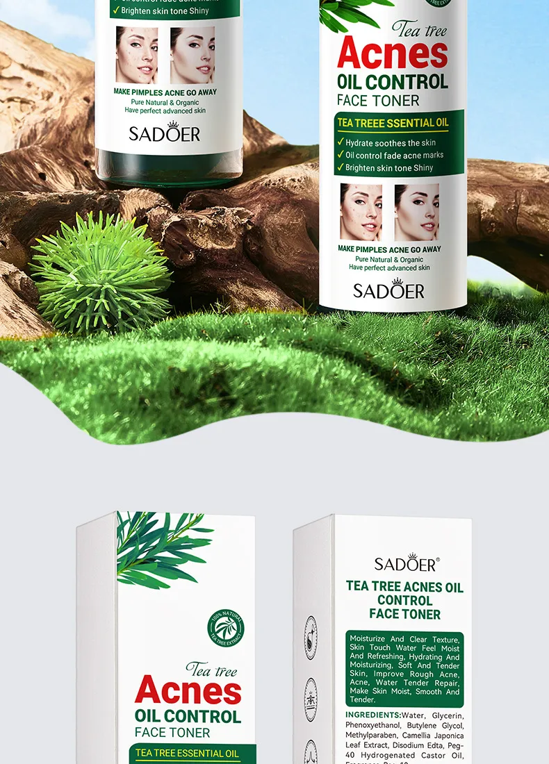 SADOER Tea Tree Skincare 5-Piece Cleansing and Hydrating Set 13 tea tree skincare set SPU717188548322 4538
