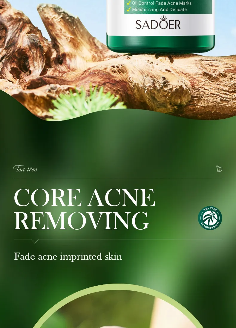 SADOER Tea Tree Skincare 5-Piece Cleansing and Hydrating Set 30 tea tree skincare set SPU717188548322 4555