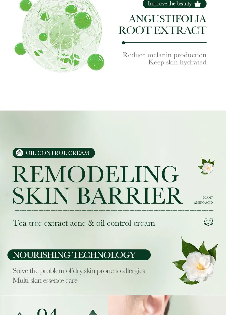 SADOER Tea Tree Skincare 5-Piece Cleansing and Hydrating Set 54 tea tree skincare set SPU717188548322 4579