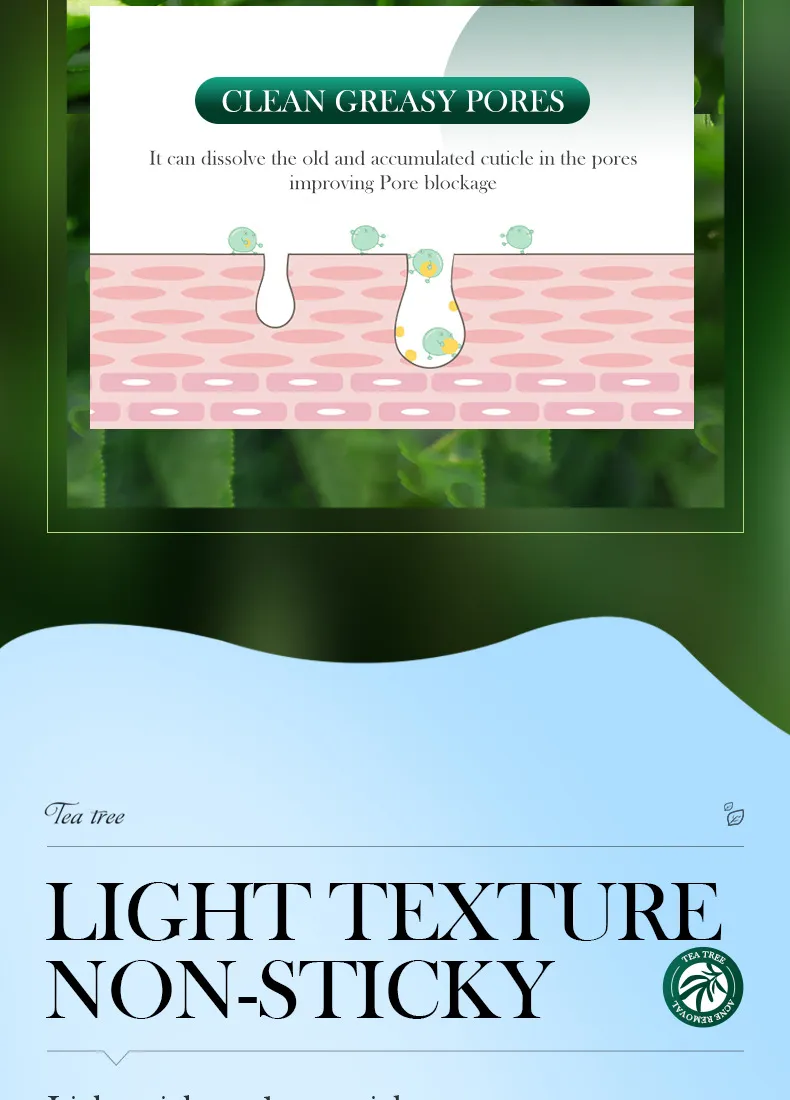 SADOER Tea Tree Skincare 5-Piece Cleansing and Hydrating Set 70 tea tree skincare set SPU717188548322 4595