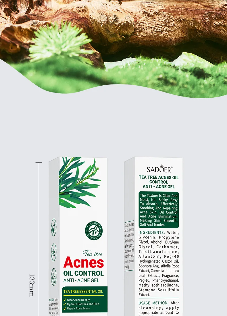 SADOER Tea Tree Skincare 5-Piece Cleansing and Hydrating Set 78 tea tree skincare set SPU717188548322 4603