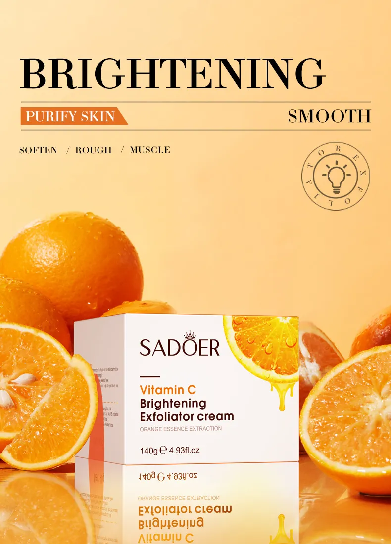 Vitamin C Gel Scrub for Deep Cleansing and Exfoliating - SADOER 1 vitamin c gel scrub SPU695545625183 2607