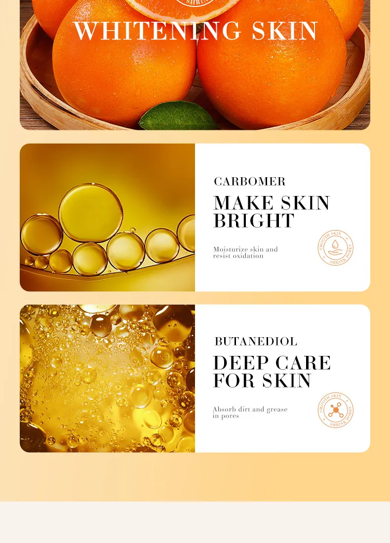 Vitamin C Gel Scrub for Deep Cleansing and Exfoliating - SADOER 8 vitamin c gel scrub SPU695545625183 2614